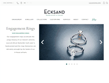 Tablet Screenshot of ecksand.com